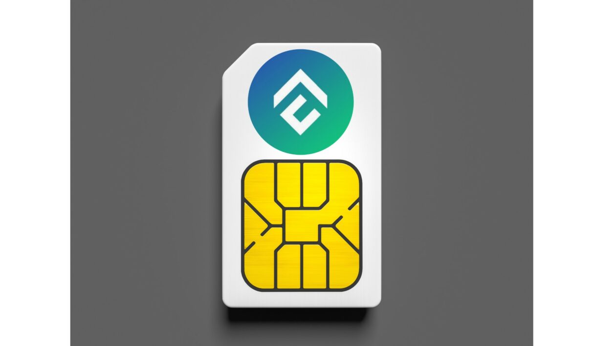 A SIM card with Conflux logo | Conflux Network, China Telecom unveil blockchain-based SIM card | Conflux Network, China, Hong Kong