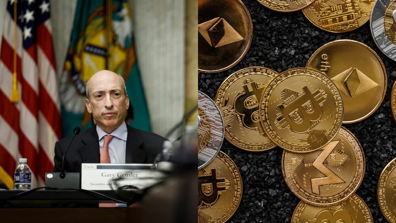 SEC chairman Gary Gensler and cryptocurrencies | Bitcoin edges up, but stuck under US$26,000; Ether slides with Solana, BNB as top 10 mixed