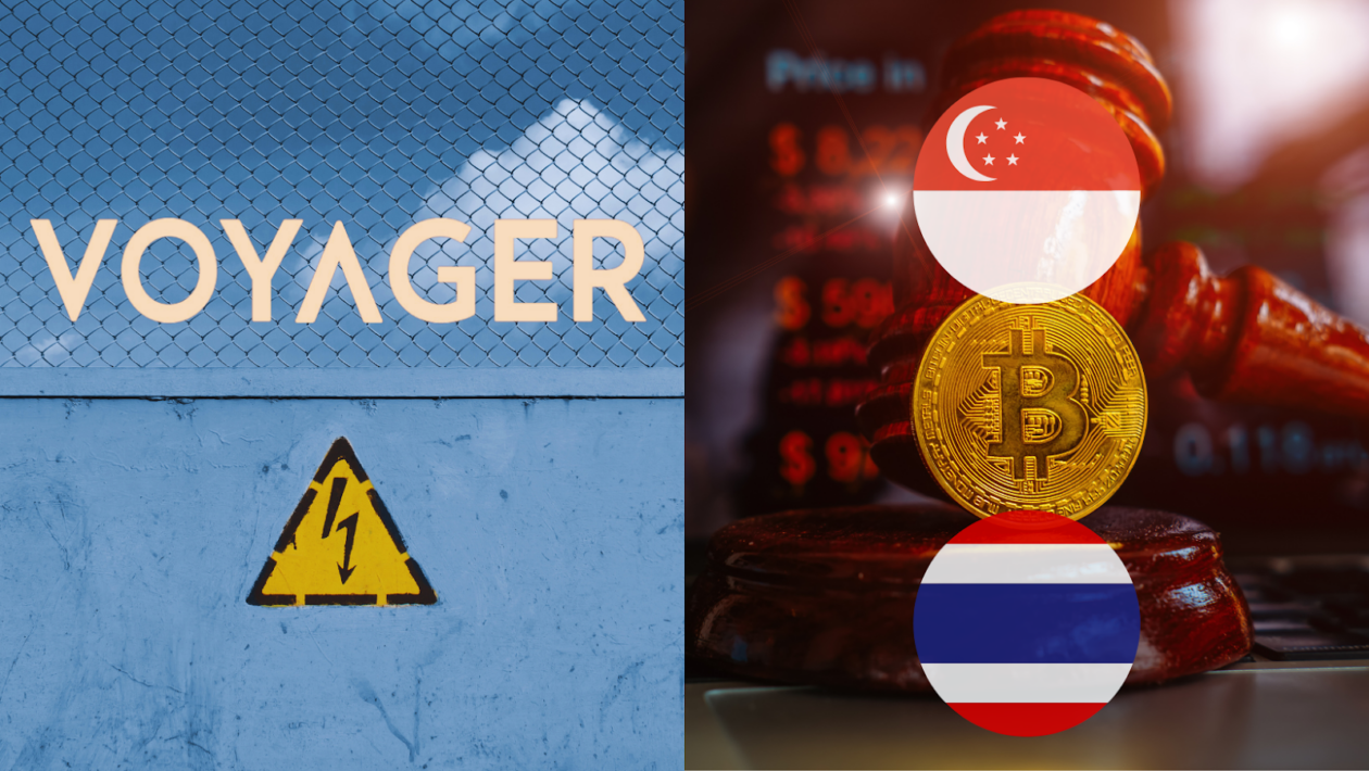 Voyager, Singapore, Bitcoin, Thailand