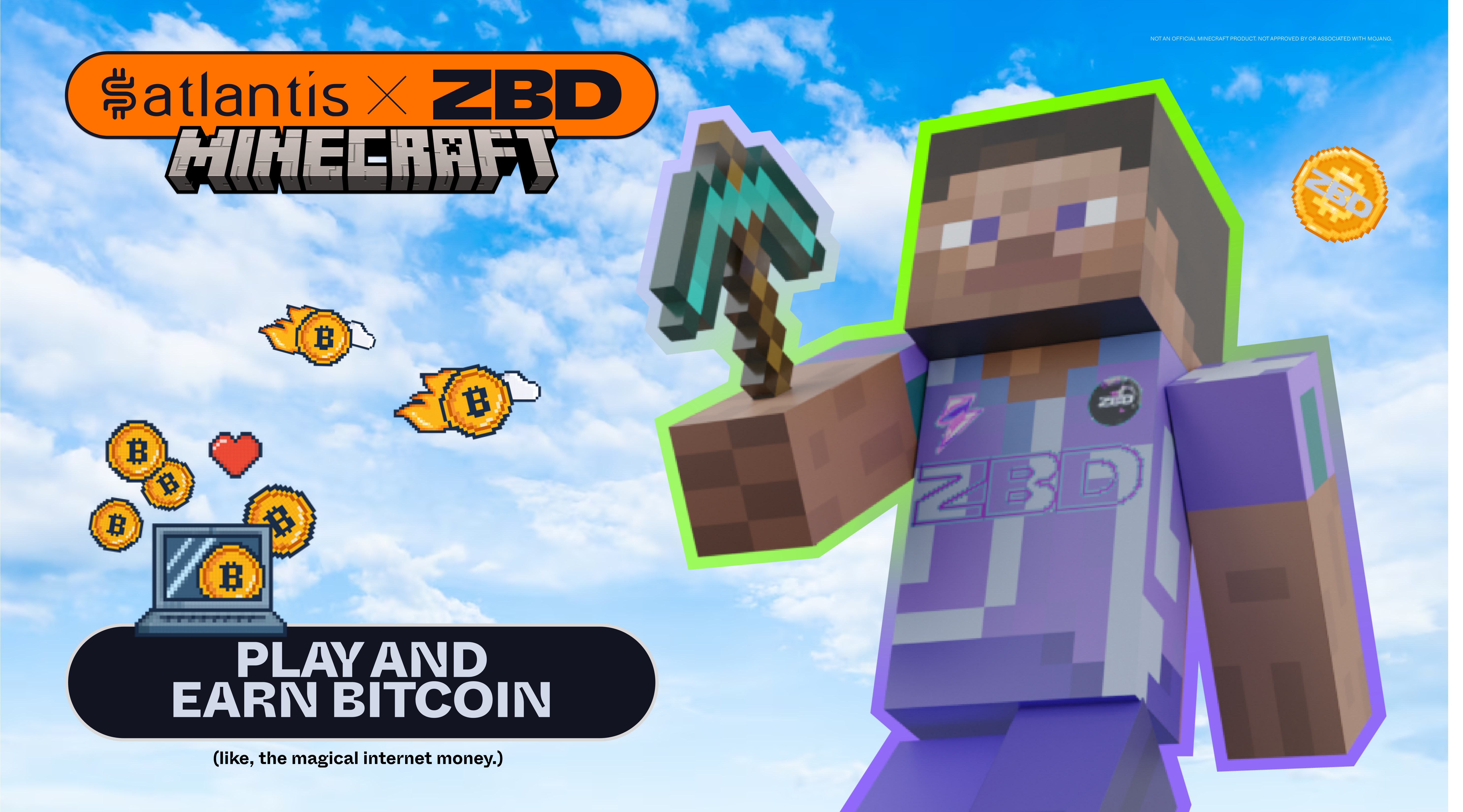 Nintendo Switch: Minecraft Set - Bitcoin & Lightning accepted