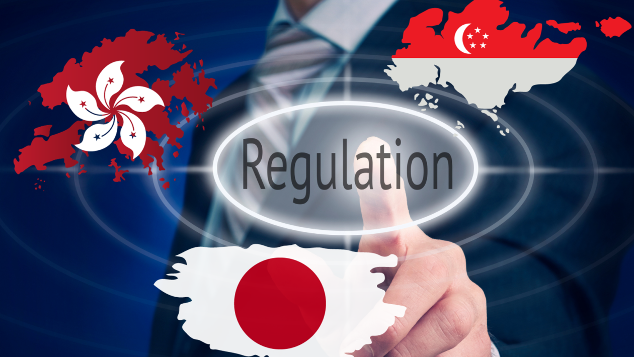 Hong Kong, Singapore and Japan crypto regulation