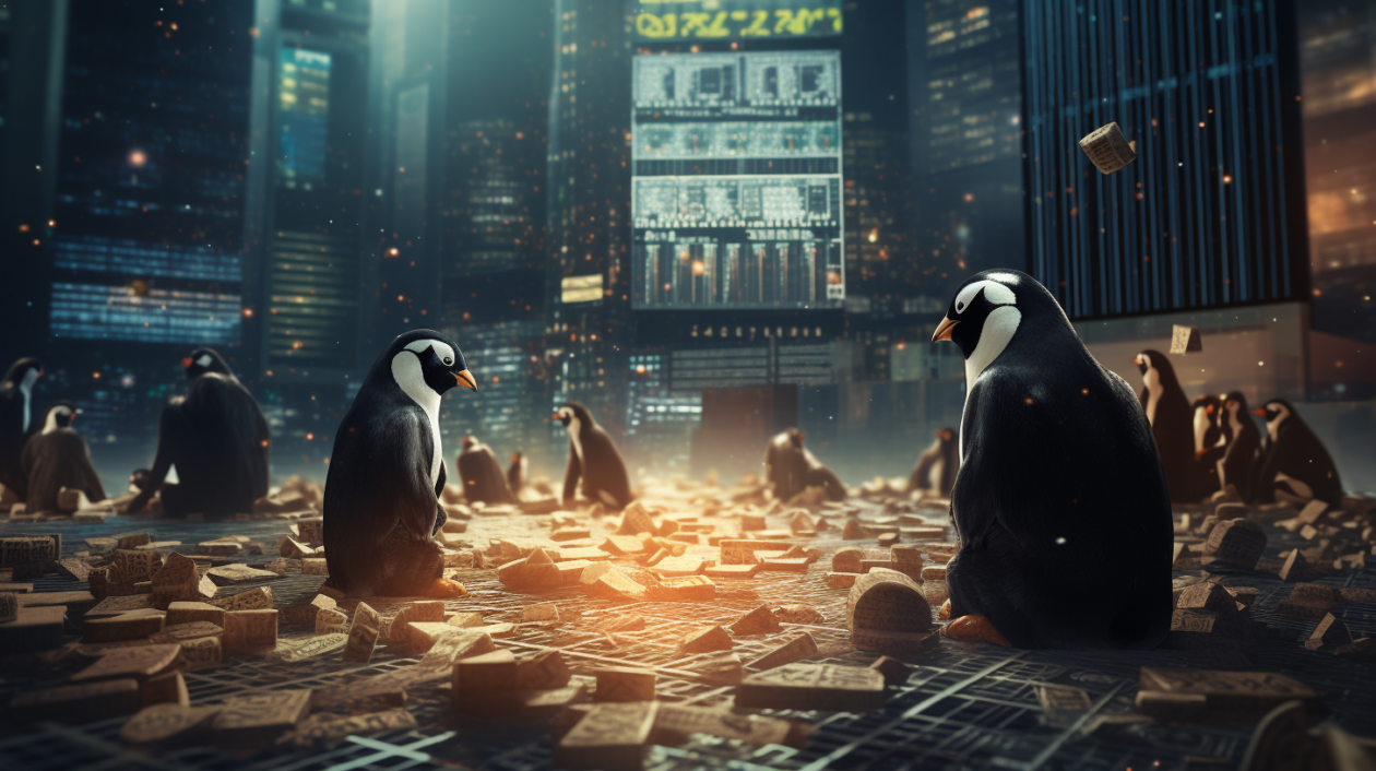 Penguin financial market